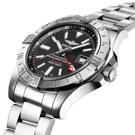 breitling avenger 2 blacksteel|breitling chronometer avenger.